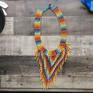 Colorful Beaded Choker